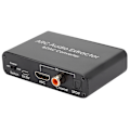 Miniatyrbillede 3 af 8: HDMI ARC Audio Extractor, RCA Stereo Output, 3.5mm Hovedtelefonport med Højtydende Forstærker, Optisk TOSLINK SPDIF til Hjemmebiografsystemer