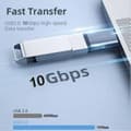 Miniatyrbillede 4 af 5: USB-C USB 3.1 Type C hun til USB 3.0 A hun dataadapter 10 Gbps data og strøm