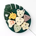 Miniatyrbillede 1 af 3: 7 stk. sushi forme sæt søde tegneserie dyr gør-det-selv sushi fremstillingssæt