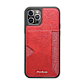 Pikkukuva 1 / 3: IPhone 13 Pro -kotelo, TPU-suojakotelo korttipidikkeellä Red