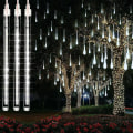 Miniatyrbilde 4 av 4: Oppgradert Meteorregn Lys Bryllup Juledekorasjon (hvit)