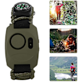 Miniatyrbild 2 av 4: Hjälplarm, 130db Externt Personligt Armbands Nödlarm med LED-belysning