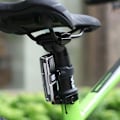Miniatyrbillede 3 af 5: 5 Tilstande Dobbelt Farve Super Lys Cykel LED Baglygte USB Genopladelig Lampe Med Red   White