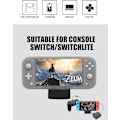 Pikkukuva 3 / 5: Monitoiminen Nintendo Switch HDMI-lataustelakka, kompakti Switch HDMI-adapteri