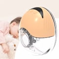 Pikkukuva 3 / 4: 2 kpl Hands Free Rintapumppu Kannettava Sähköinen Rintapumppu Kevyt LED-näytöllä 4 tilaa 12 (Valkoinen)