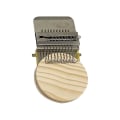 Miniatyrbilde 1 av 4: Liten Vev Veveredskap Unik Tre Stoppemaskin Mini Vev for DIY Håndarbeidskurs Pine 12-pin