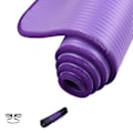 Pikkukuva 4 / 5: 10 mm paksuinen liukumaton joogamatto Black