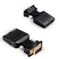Miniatyrbild 3 av 3: VGA till HDMI Adapter Konverterare med Ljud, för Laptop, Dator, Projektor