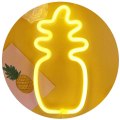Miniatyrbillede 2 af 5: LED Ananas Neon Lys Dekoration Natlampe Til Juledekoration