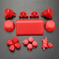 Miniatyrbild 4 av 5: Yuxi komplett set joysticks dpad r1 l1 r2 l2 riktningsknapp abxy knappar jds 040 jds-040 Kompatibel med Sony PS4 Pro Slim-handkontroll New red