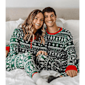 Miniatyrbild 5 av 5: Jul Familj Julgran Tryck Pyjamas Matchande Set Dad XL