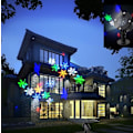 Miniatyrbild 4 av 4: Julprojektorlampor, Jul LED-projektionslampa white British standard plug