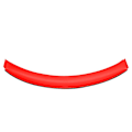 Miniatyrbild 3 av 3: Ersättningsöronkuddar för Edifier W820bt/ Edifier W828nb Bluetooth-hörlurar Earpads with Headband Red