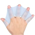 Miniatyrbild 1 av 4: 1 Par Groda Silikon Hand Simfenor Handbojor Simfötter Simma Handflata Finger L