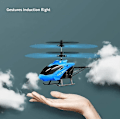 Miniatyrbild 4 av 4: Mini RC Helikopter Infraröd Induktion Fjärrkontroll Inomhus Utomhus Leksak för Barn red