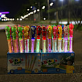 Miniatyrbillede 3 af 5: Børns boble stav, sommer udendørs legetøj with lights 24 PCS