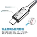 Miniatyrbillede 3 af 5: [LCS]USB Type C-opladerkabel [1m+2m] USB-C & USB-A 3.0-kabel til...