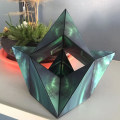 Miniatyrbild 3 av 5: Formförändrande Låda 36 Sällsynta Jordartsmagneter Extraordinär 3D Magisk Kub Transformeras Till Över 70 Former Green