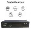 Miniatyrbillede 2 af 7: [LCS]Dvb T2 Hevc 265 Digital TV-modtager Dvb-t2 265 1080p Hd-dekoder Usb Terrestrisk TV-modtager Epg Indstillet til
