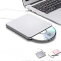 Macbook Pro Air Mac Pc Laptop Usb Extern Slot In Cd / Dvd-brännare silver-1