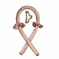 Miniatyrbillede 1 af 4: Fleksible krølleruller med clips, twist skumhårruller, bløde skum, ingen varme hårruller med 2 Khaki