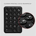 Miniatyrbilde 2 av 5: qwert 22 Tasters Numerisk Tastatur (grønn)