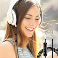 Miniatyrbilde 3 av 4: Astro Gaming Headset Hodetelefoner Lydkabel With Volume Mic Control