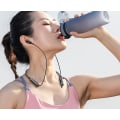 Pikkukuva 5 / 5: Langattomat Dual Dynamic -kaulakuulokkeet Bluetooth-kuulokkeet Puhelu Vedenpitävät Mikillä (musta)