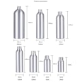 Pikkukuva 2 / 5: 50-500ml Alumiinipullo Tyhjät Suihkepullot Pumppusumutin 50ML