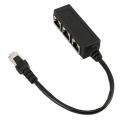 Pikkukuva 5 / 5: Perhe Ethernet RJ45 Kaapelisovitin 1 Uros 3 Naaras Jakaja P