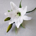 Miniatyrbild 3 av 5: 1 st Hem Vardagsrum Dekor Vit Rosa 32cm Real Touch Blommor|Konstgjorda & Torkade Blommor