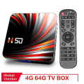 Miniatyrbilde 1 av 5: Tv-boks Android 10 4 GB 64 GB 4K H.265 Mediaspiller 3D Video 2,4 g 7 GHz Wifi Bluetooth Smart Tv-boks Dekoder AU PLUG