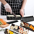 Miniatyrbillede 4 af 5: Hjemmelavet Sushi Fremstillingssæt, 11 stk. DIY Køkken Sushi Forme Sushi T