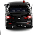 Pikkukuva 4 / 4: EVO IX 9 poliisimallin leluauto simulaatioäänellä ja -valolla EVO X 10 painevalettu leluautomalli (musta)