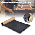 Miniatyrbillede 2 af 3: Skateboard Grip Tape Ark Sort Boblefri Vandtæt Longboard Griptape Sandpapir Til Rollerboard