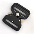 Miniatyrbillede 5 af 5: Hurtig sideudløser metalspænde til 38 mm webbing DIY tasker bagage sy tilbehør