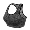 Pikkukuva 1 / 9: Joogaliivit Langattomat Push Up Urheiluliivit Top Iskunkestävät Treeniliivit Naisille Harmaa S Grey