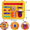 Miniatyrbilde 3 av 4: Montessori Aktivitetsleke for Småbarn - Beste Leke Gave figure 2