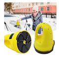 Miniatyrbillede 1 af 3: Elektrisk isskraber til bilrude, USB snefjerningsværktøj, multifunktionel Gray