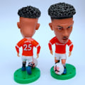 Miniatyrbillede 1 af 2: Fodboldspiller minifigurer Realistiske spark og præcise detaljer Jadon Sancho