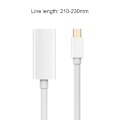 Pikkukuva 3 / 5: Kannettava Audio Multimedia Mini DisplayPortit Mini Dp HDMI-yhteensopivaan Adapteri Lyhyt Kaapeli Johto Macbook Prolle Imac Airille