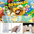 Miniatyrbillede 4 af 4: 2x 2 i 1 Integreret Wiimote Motion Plus Controller og Nunchuk