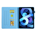 Miniatyrbillede 2 af 5: Foldbart stativ PU læder tablet cover kompatibelt med Apple Ipad Air 4 10.9\" black