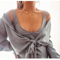Miniatyrbillede 4 af 5: Paillet BH Kropskæde, Små Mønter T-Række Delikat Kæde BC040-Sequins Bra