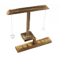 Pikkukuva 2 / 3: Ring Swing -juomapeli, renkaanheittopeli, irrotettava pöytämallinen koukku- ja rengaspeli, yhteensopiva kotiin Square B
