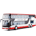 Miniatyrbilde 5 av 5: 1/32 Legert Diecast Dobbeldekkerbuss Modell