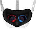 Miniatyrbild 3 av 5: VR-linsskyddsring mot repor för Oculus Quest 2, skyddar glasögon från att repa linsen, kompatibel för Oculus Quest 1/2 Rift S Blue