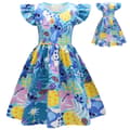 Lilo and Stitch Dress with Flutter Sleeve 120