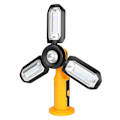 Miniatyrbillede 1 af 5: Foldbar Lanterne Lommelygte Bærbar Vedligeholdelseslampe LED Arbejdslampe Nødlampe