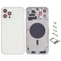 Miniatyrbilde 1 av 5: [LCS]For iPhone 12 Pro Max Bakbatterideksel+Midtplateramme+Sideknapper, EU-versjon Multicolor Silver